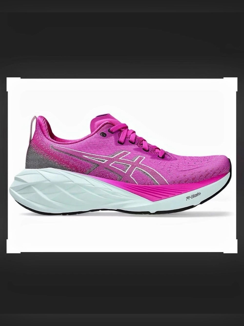 New ASICS Women’s Novablast 4 Running Shoes Size 9 Bold Magenta/Black NWT NIB